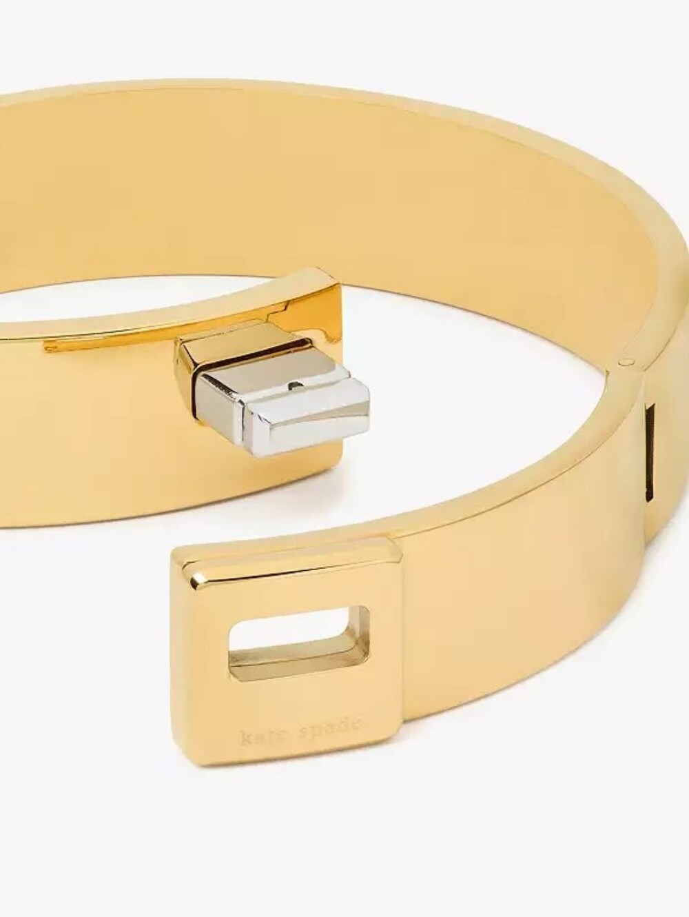 Kate Spade Gold Phoebe Turnlock Bangle NWT - Picture 3 of 5